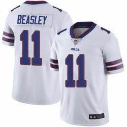 Nike Bills #11 Cole Beasley White Team Color Men's Vapor Untouchable Limited Jersey