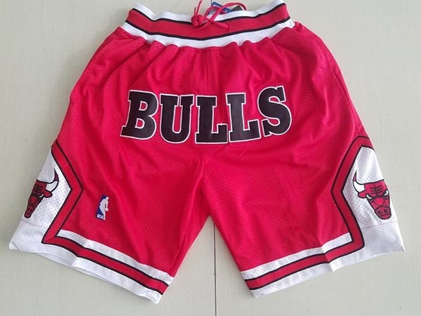 (Bulls) Red Just don shorts