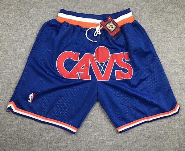 Cavalier Blue CAVS Just don shorts