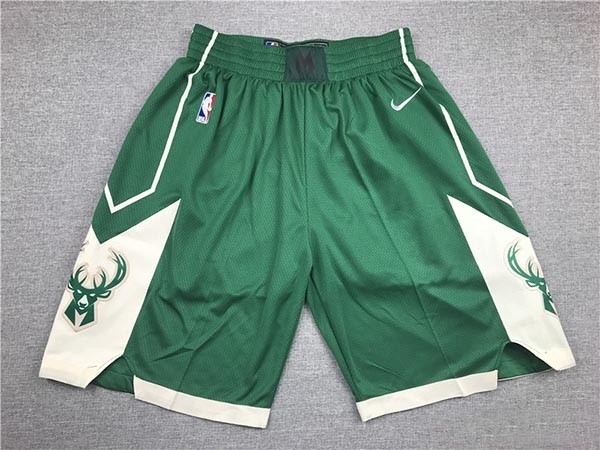 Milwaukee Bucks Green Shorts