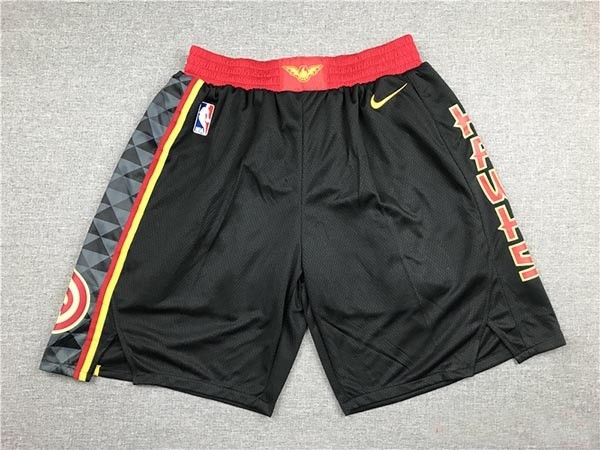 Atlanta Hawks Black Shorts