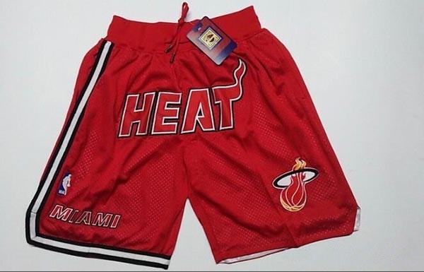 Heat Red Just don shorts