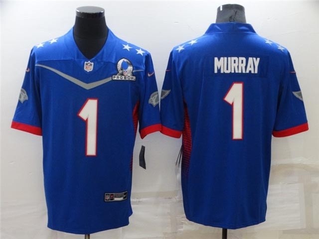 2022 NFC Pro Bowl Arizona Cardinals #1 Kyler Murray Blue Jersey