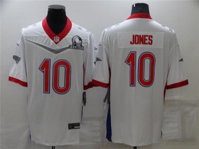 2022 AFC Pro Bowl New England Patriots #10 Mac Jones White Jersey