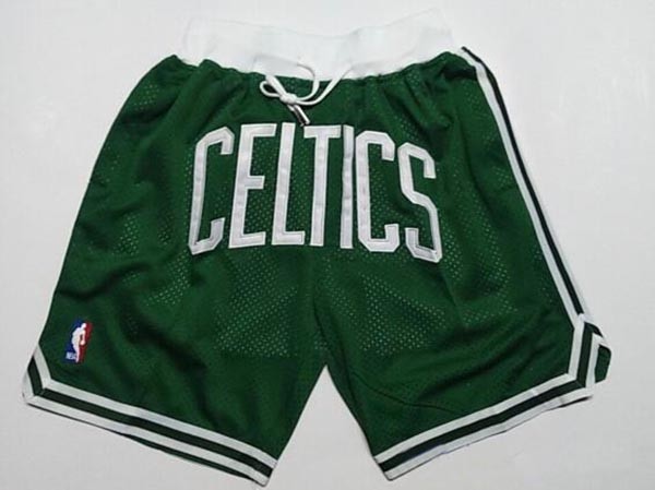 Celtic green just don shorts