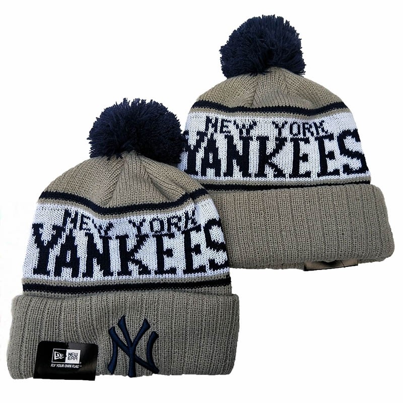 CapsMLBBeaniesYankees8001