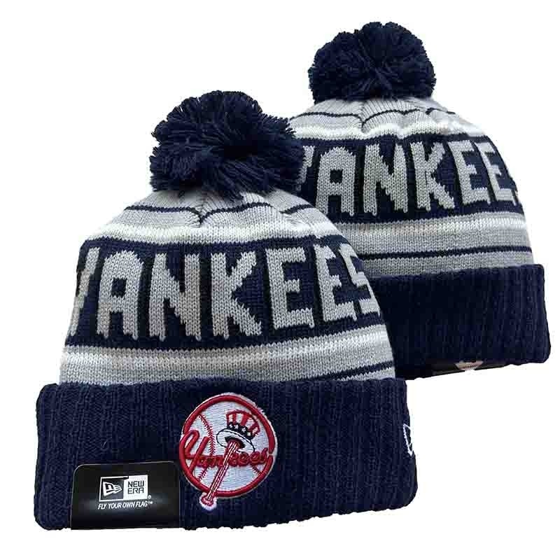 CapsMLBBeaniesYankees8004