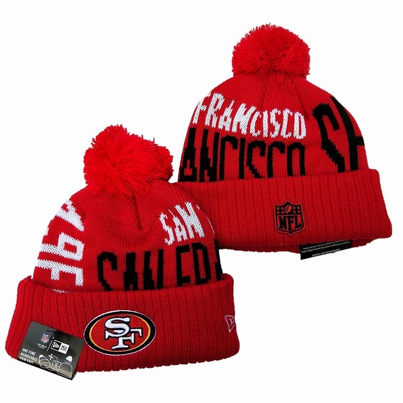 CapsNFLBeanies49ers8004