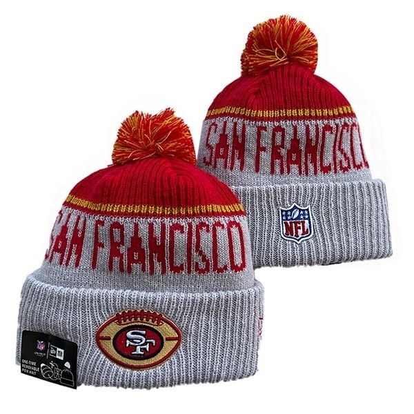 CapsNFLBeanies49ers8024