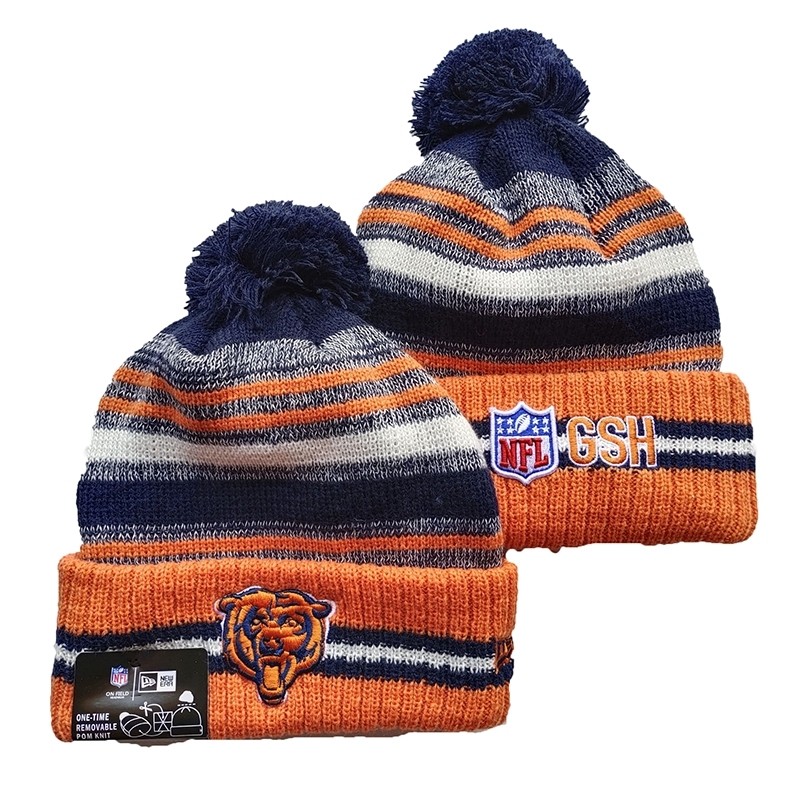 CapsNFLBeaniesBears8008