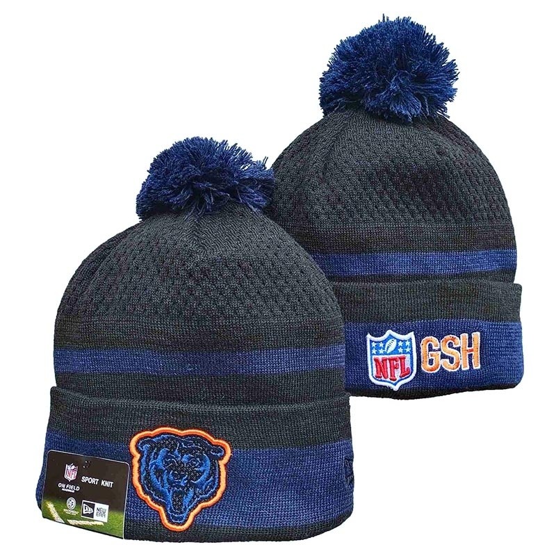 CapsNFLBeaniesBears8013