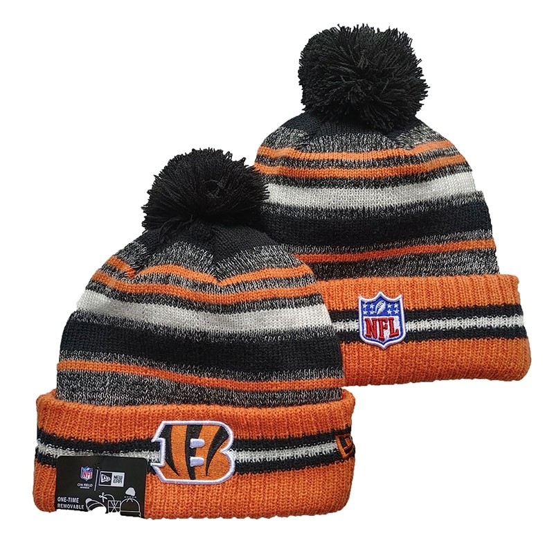 CapsNFLBeaniesBengals8007