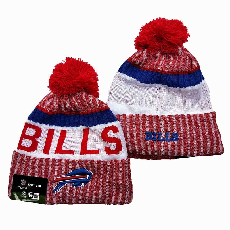 CapsNFLBeaniesBills8006