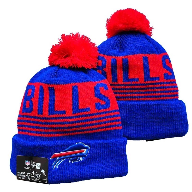 CapsNFLBeaniesBills8019