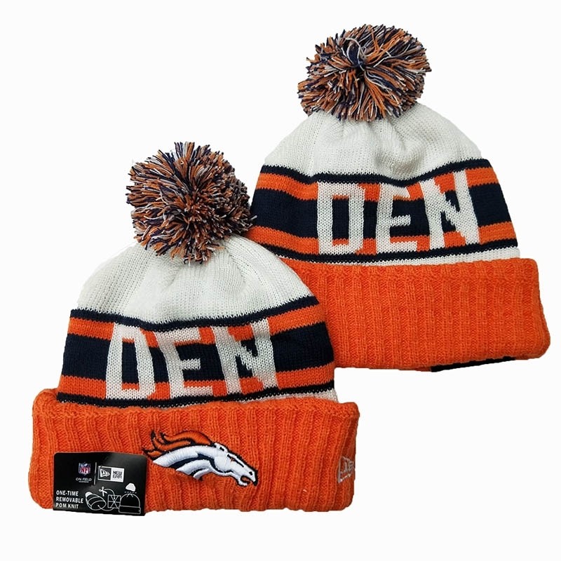 CapsNFLBeaniesBroncos8002