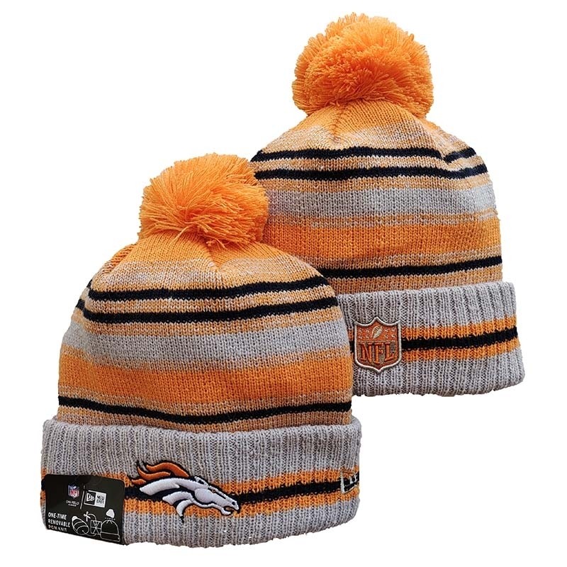 CapsNFLBeaniesBroncos8009