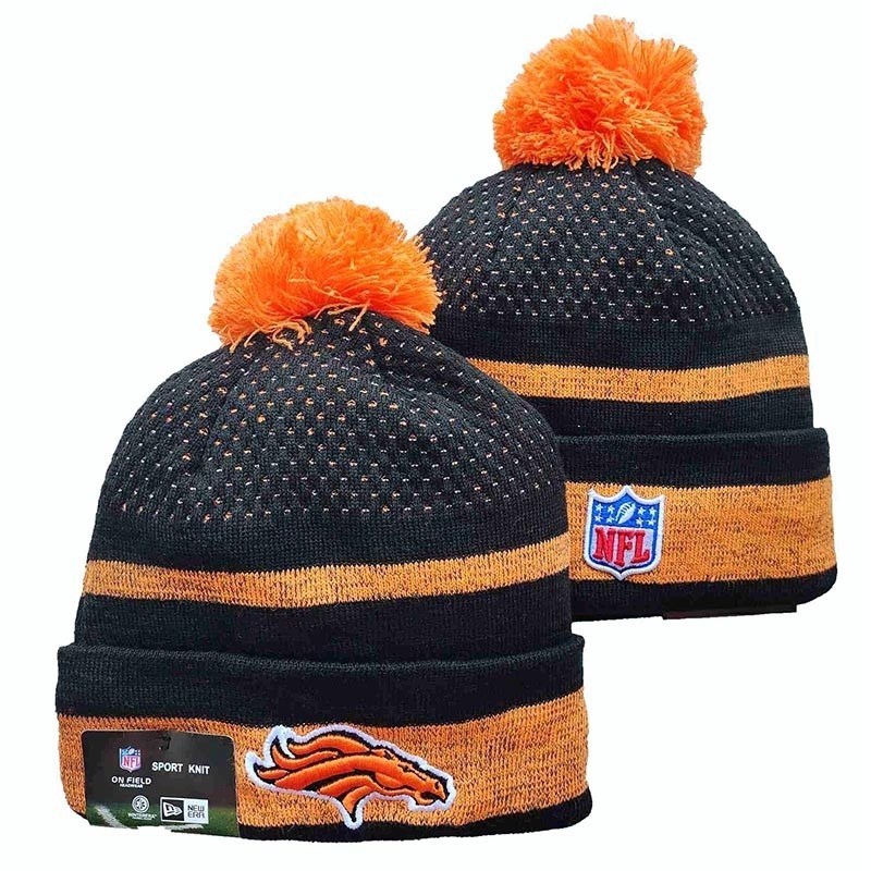 CapsNFLBeaniesBroncos8011