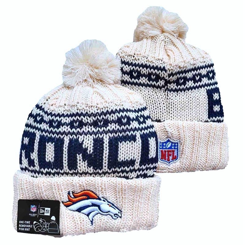 CapsNFLBeaniesBroncos8012