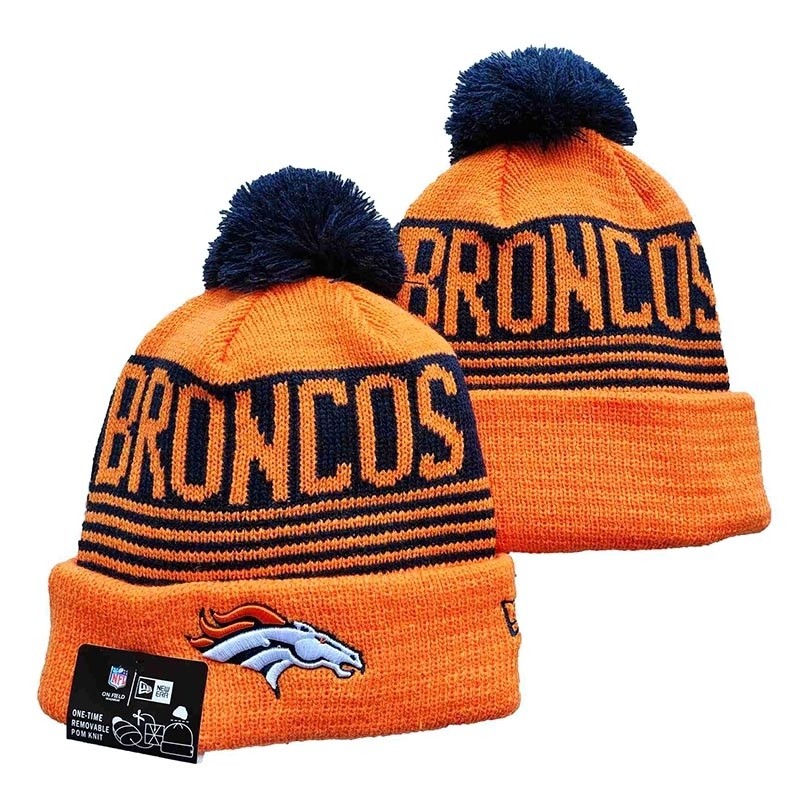 CapsNFLBeaniesBroncos8013