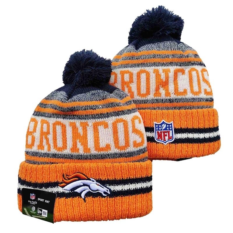 CapsNFLBeaniesBroncos8014