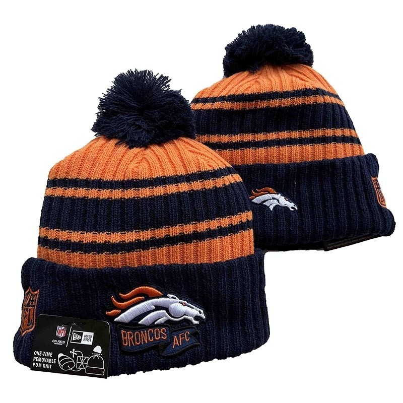 CapsNFLBeaniesBroncos8018