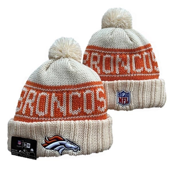 CapsNFLBeaniesBroncos8019