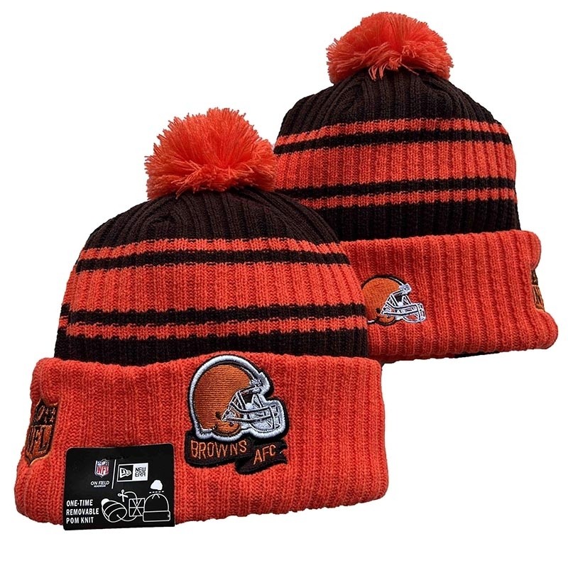 CapsNFLBeaniesBrowns8013