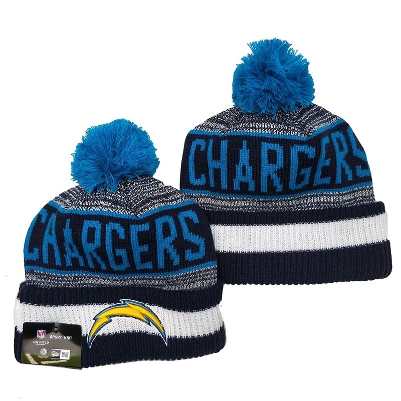 CapsNFLBeaniesChargers8006