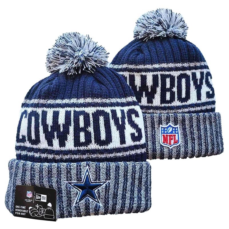 CapsNFLBeaniesCowboys8034