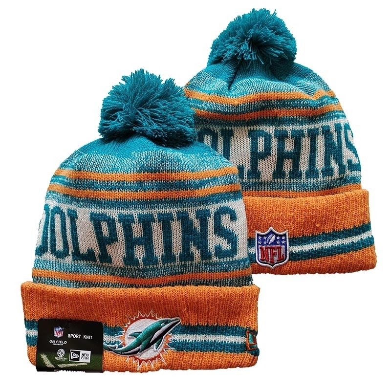 CapsNFLBeaniesDolphins8012