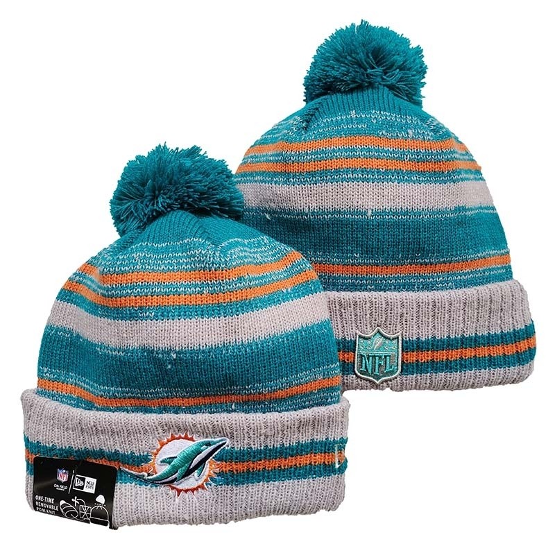 CapsNFLBeaniesDolphins8014