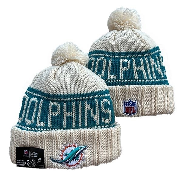 CapsNFLBeaniesDolphins8023