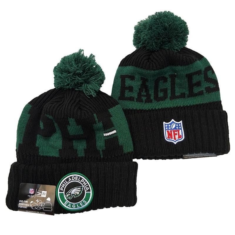 CapsNFLBeaniesEagles8004