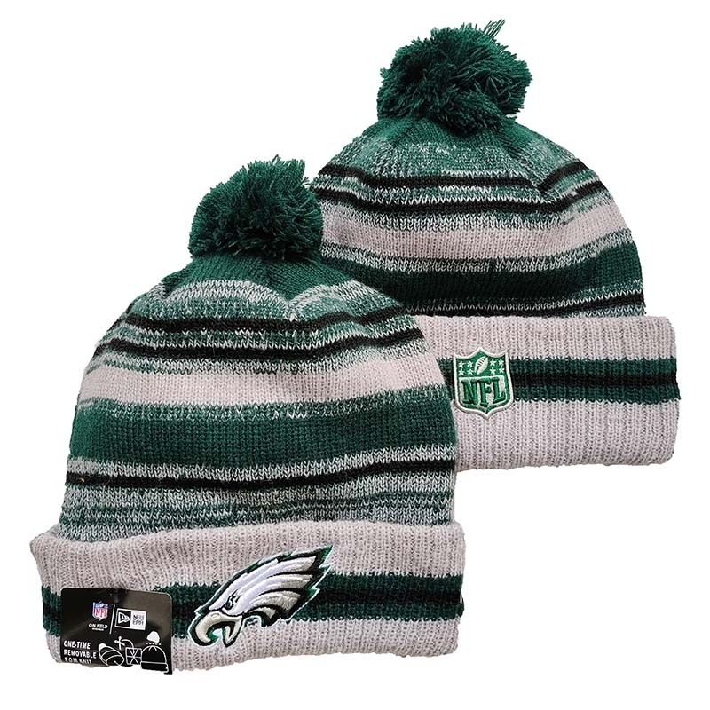 CapsNFLBeaniesEagles8009