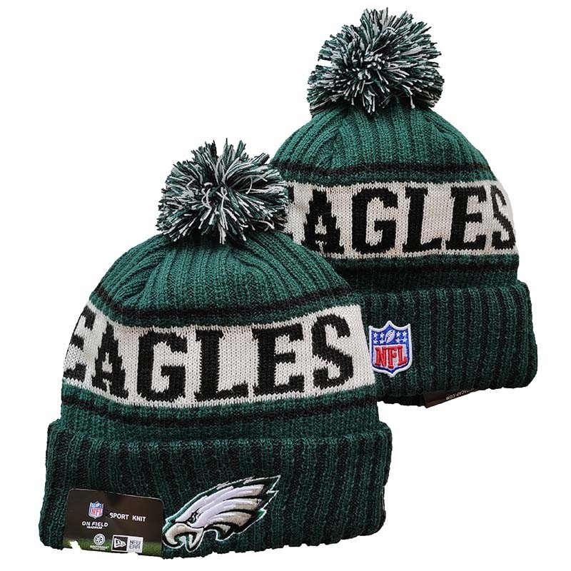 CapsNFLBeaniesEagles8010