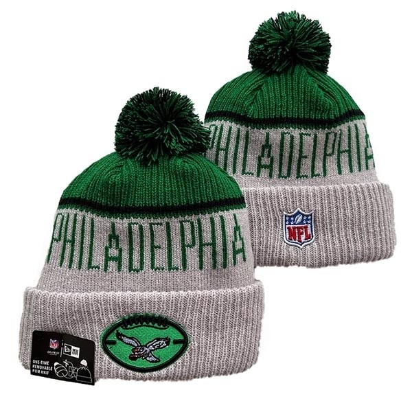 CapsNFLBeaniesEagles8017