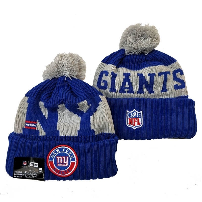 CapsNFLBeaniesGiants8003