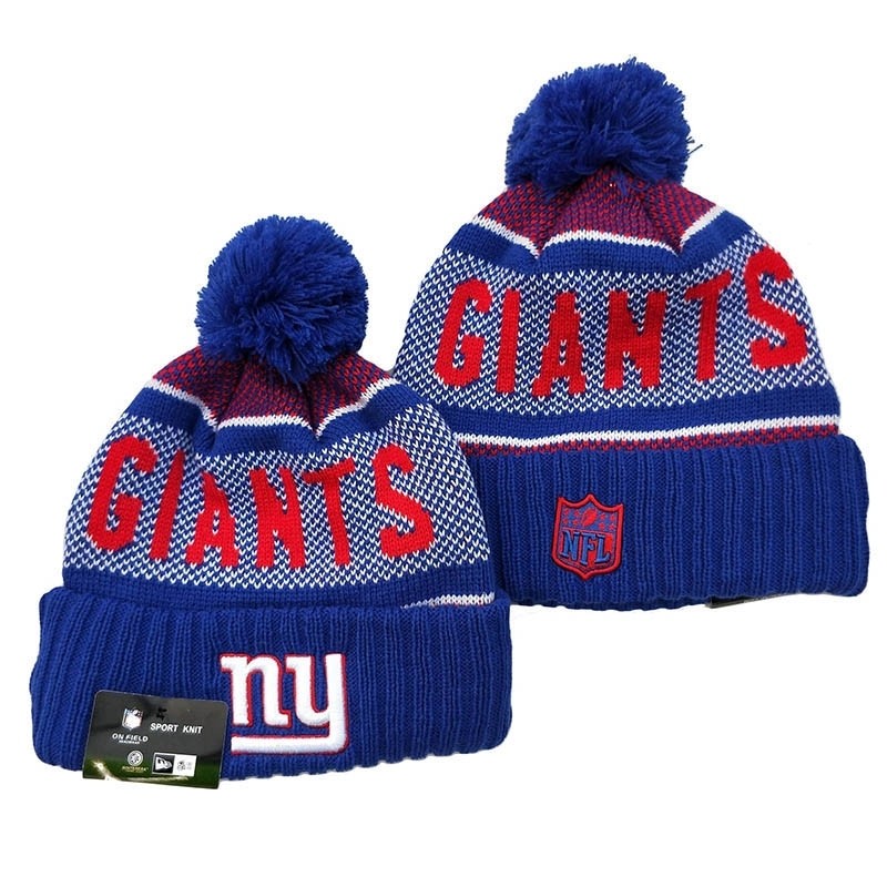 CapsNFLBeaniesGiants8008