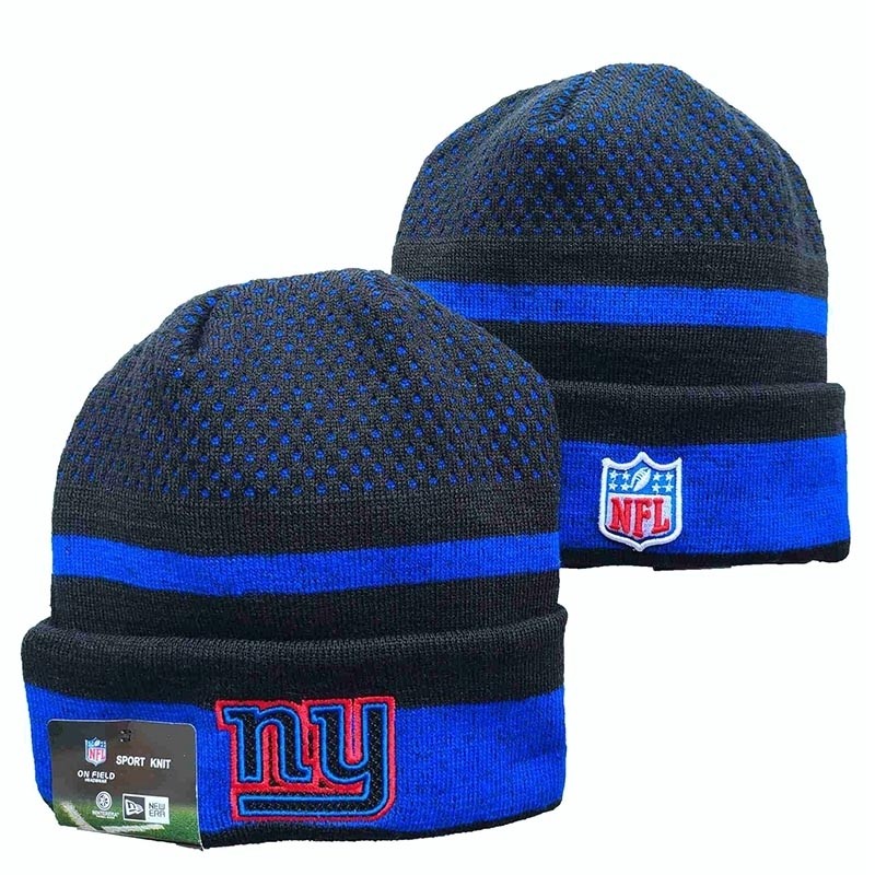 CapsNFLBeaniesGiants8015