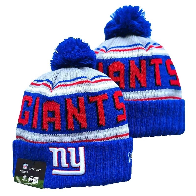 CapsNFLBeaniesGiants8017