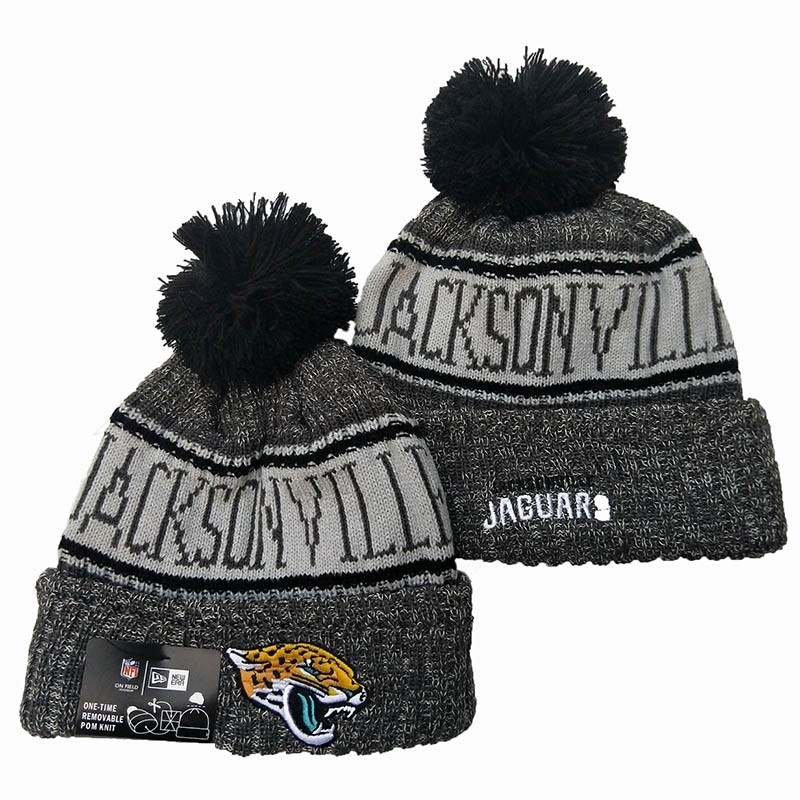 CapsNFLBeaniesJaguars8004