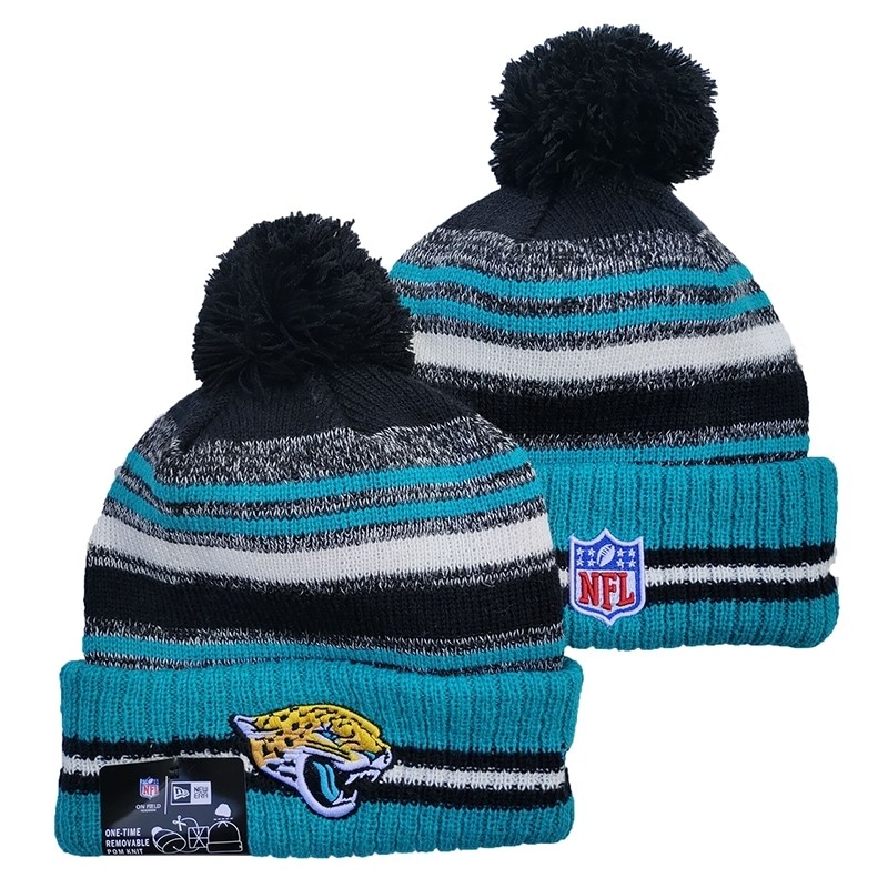 CapsNFLBeaniesJaguars8005