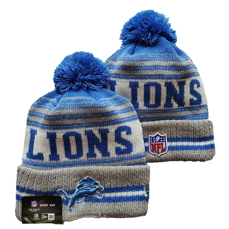 CapsNFLBeaniesLions8010