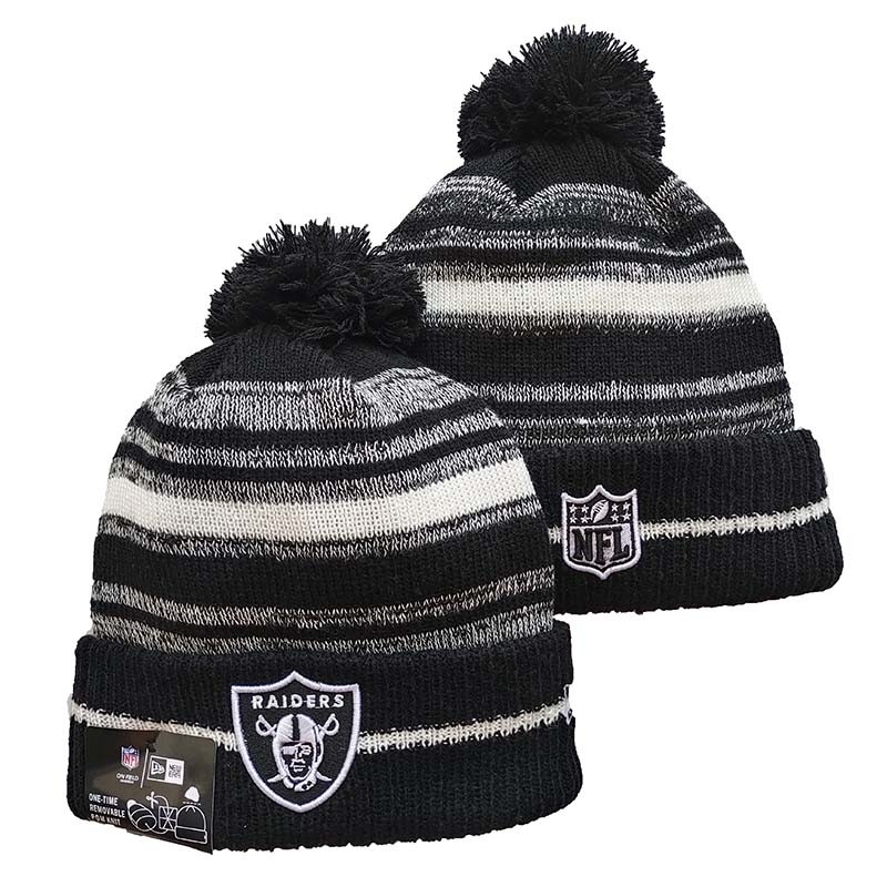 CapsNFLBeaniesRaiders8009