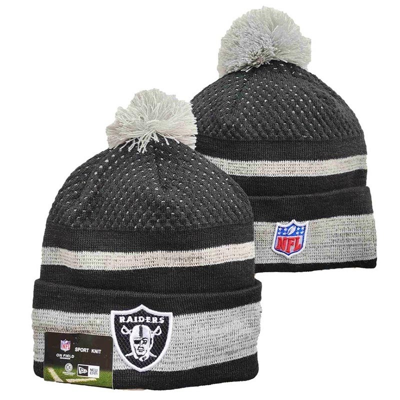 CapsNFLBeaniesRaiders8013