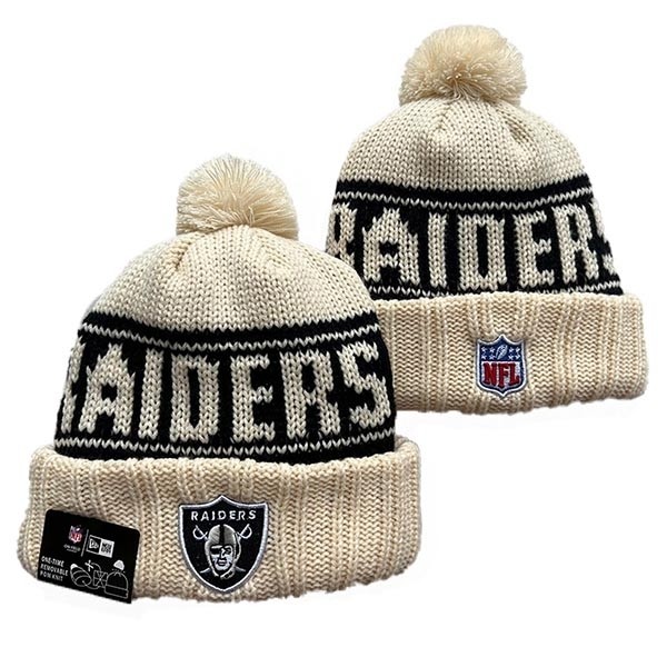 CapsNFLBeaniesRaiders8026