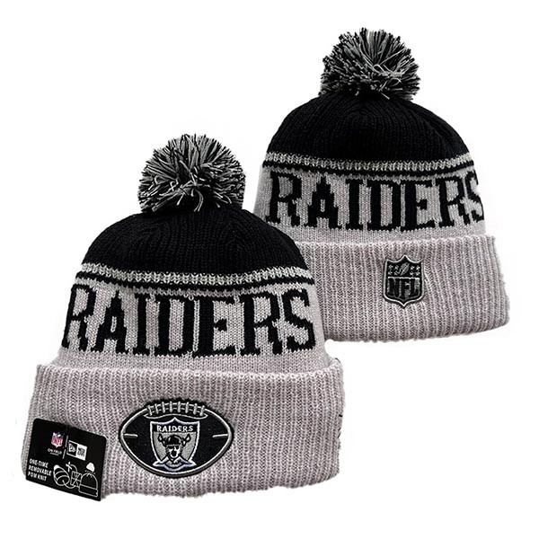 CapsNFLBeaniesRaiders8027