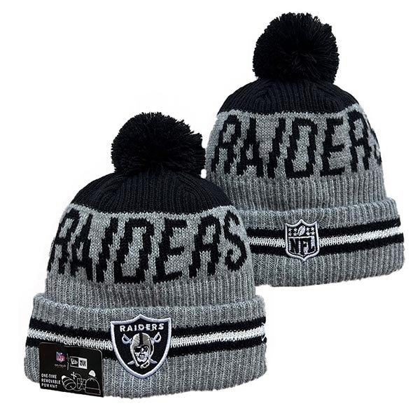 CapsNFLBeaniesRaiders8028