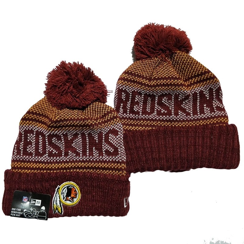 CapsNFLBeaniesRedskins8003