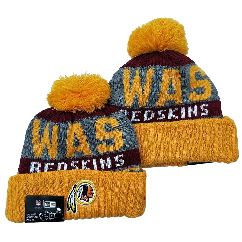 CapsNFLBeaniesRedskins8007